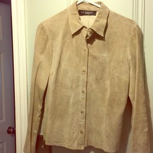 Sueded Leather shirt